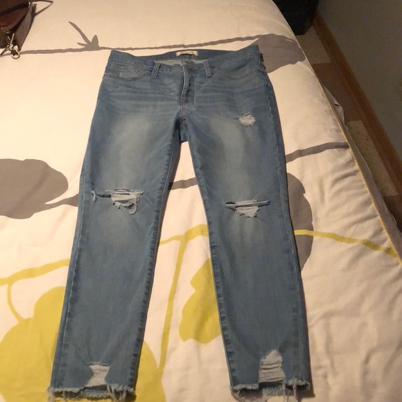 Madewell 9” high rise skinny jeans - Picture 2 of 8